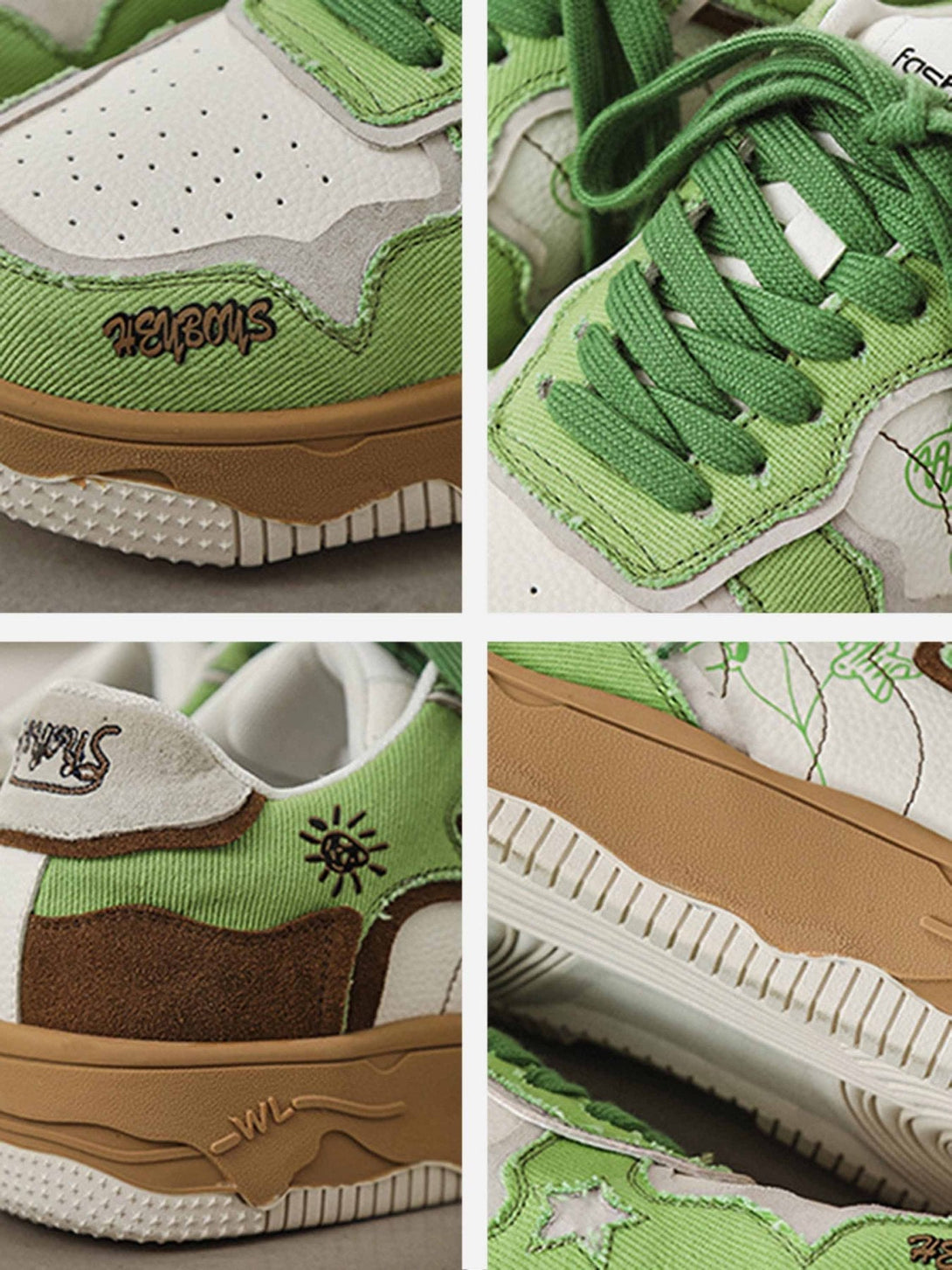 TALISHKO - Casual Sports Thick-soled Board Shoes - streetwear fashion - talishko.com