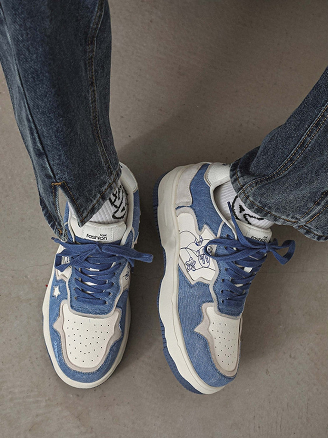TALISHKO - Casual Sports Thick-soled Board Shoes - streetwear fashion - talishko.com