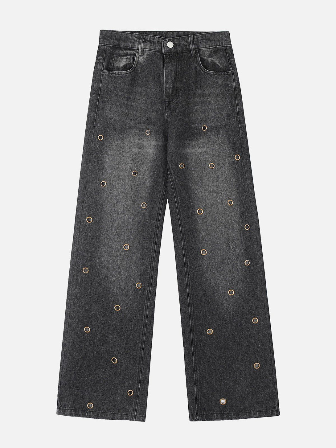 TALISHKO - Circle Cut-Out Jeans, streetwear fashion, talishko.com