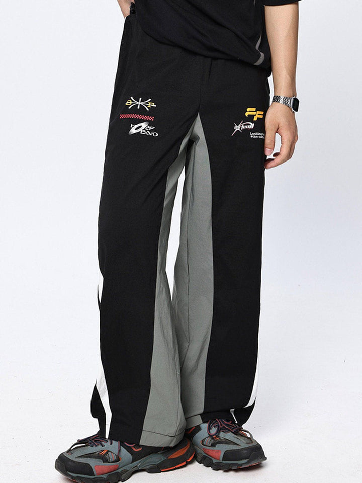 TALISHKO - Color Blocking Racing Pants, streetwear fashion, talishko.com