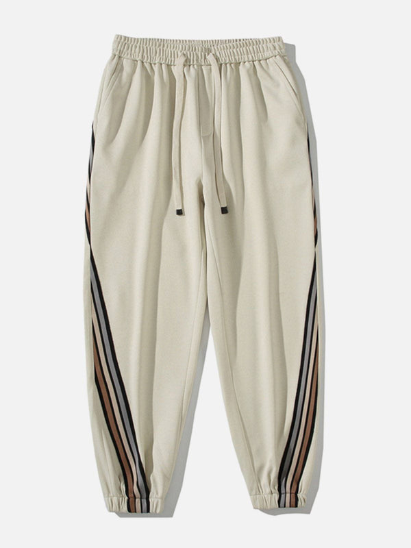 TALISHKO - Colorful Stripe Joggers, streetwear fashion, talishko.com