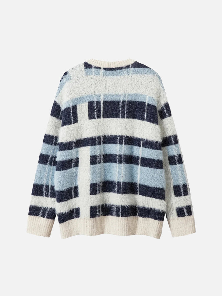 TALISHKO - Contrast Striped Sweater - streetwear fashion - talishko.com