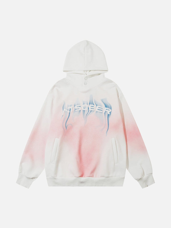 TALISHKO - Contrasting Colors Dip-Dye Hoodie - streetwear fashion - talishko.com