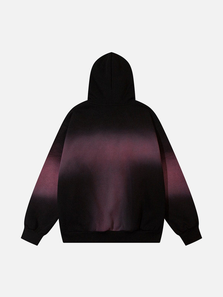 TALISHKO - Contrasting Colors Dip-Dye Hoodie - streetwear fashion - talishko.com