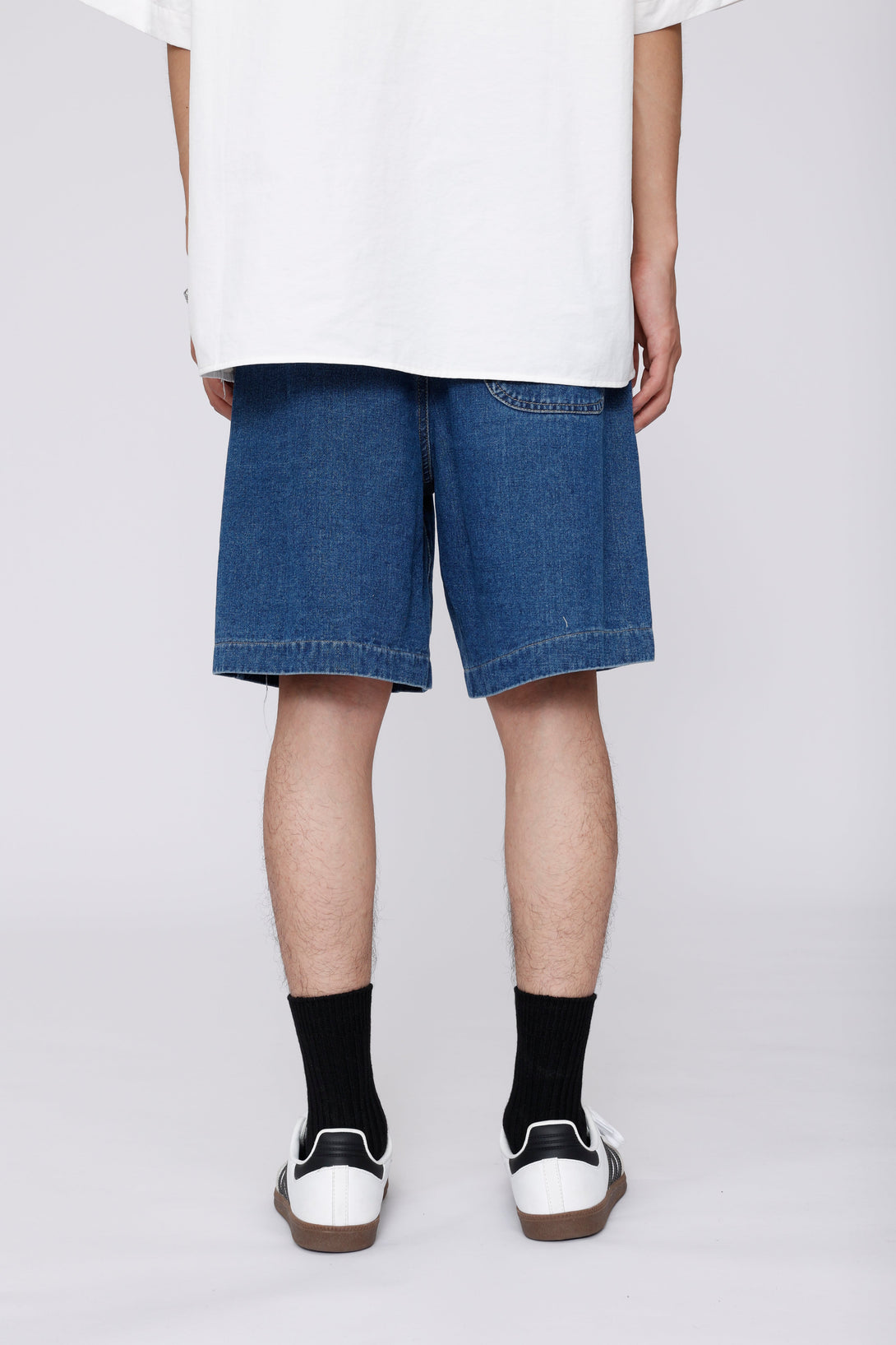 TALISHKO - Curved Pockets Jorts - streetwear fashion, outfit ideas - talishko.com