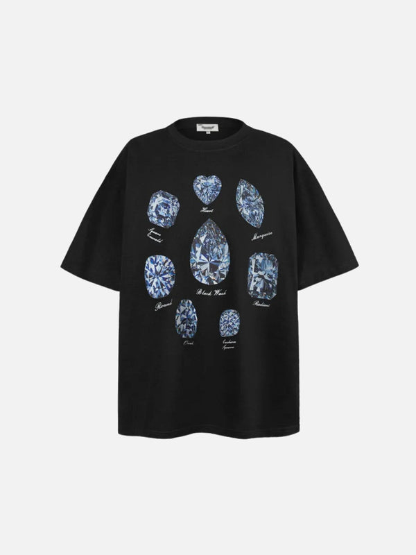 TALISHKO - Diamond Cuts Tee - streetwear fashion - talishko.com