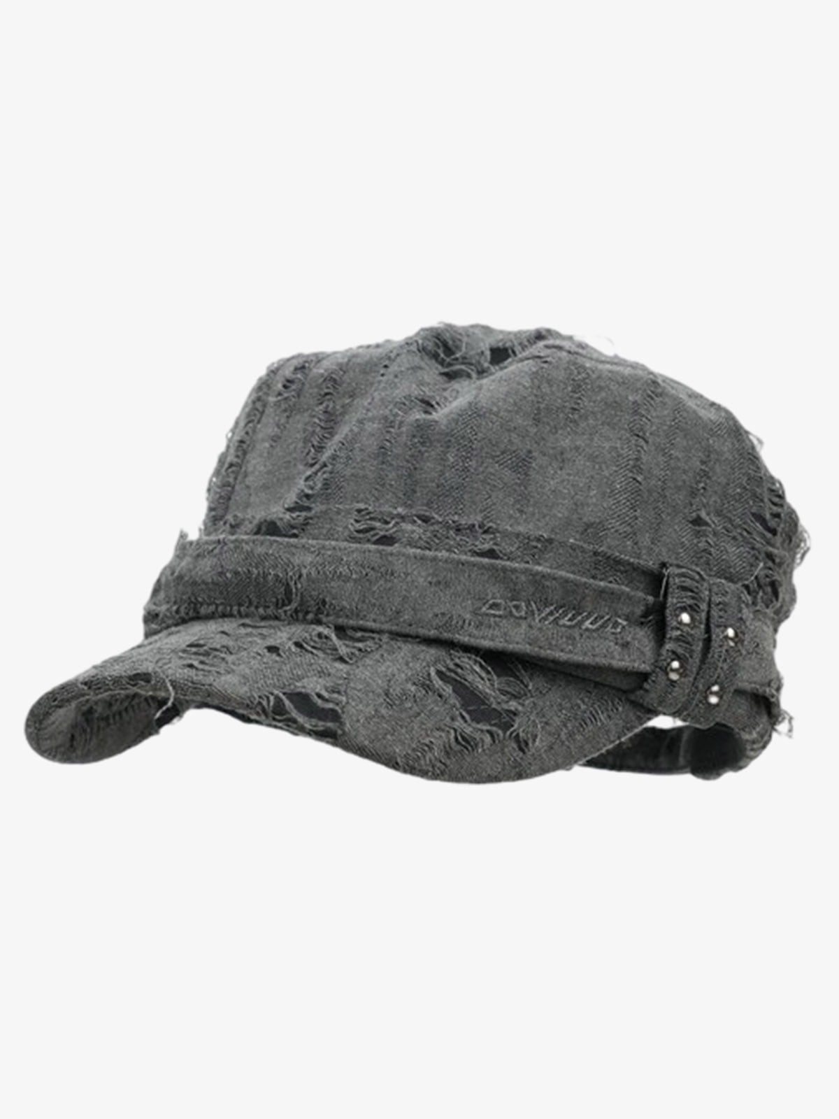 Stud Detail Flat Top Cap, Premium Baseball Cap | TALISHKO