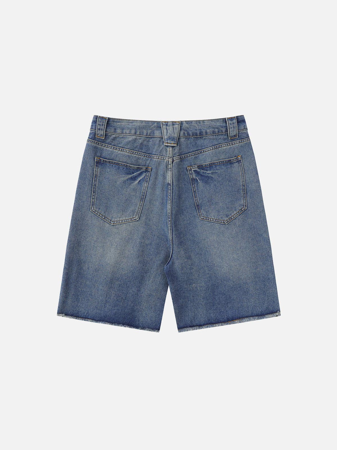 TALISHKO - Distressed Vintage Ripped Jorts - streetwear fashion, outfit ideas - talishko.com