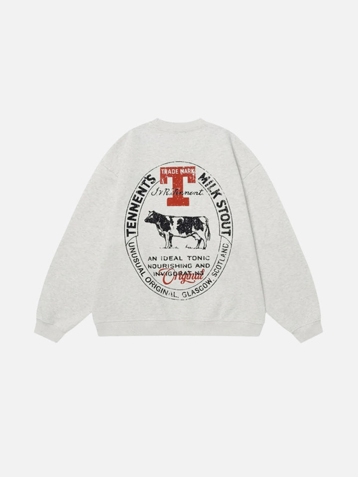 TALISHKO - Double-Sided Print Sweatshirt - streetwear fashion - talishko.com