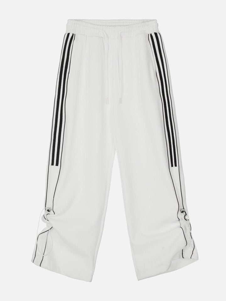 TALISHKO - Drawstring Stripe Sweatpants, streetwear fashion, talishko.com