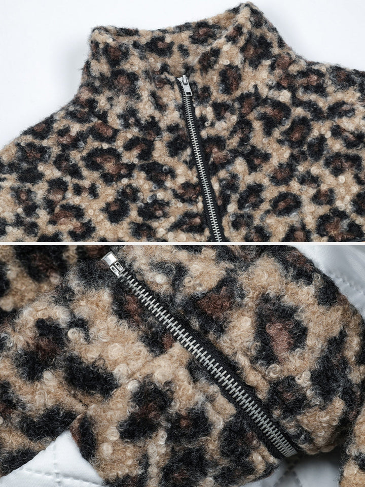 TALISHKO - Fierce Leopard Jacket - streetwear fashion - talishko.com