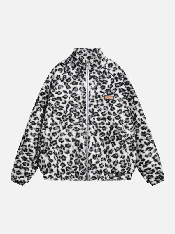 TALISHKO - Fierce Leopard Jacket - streetwear fashion - talishko.com