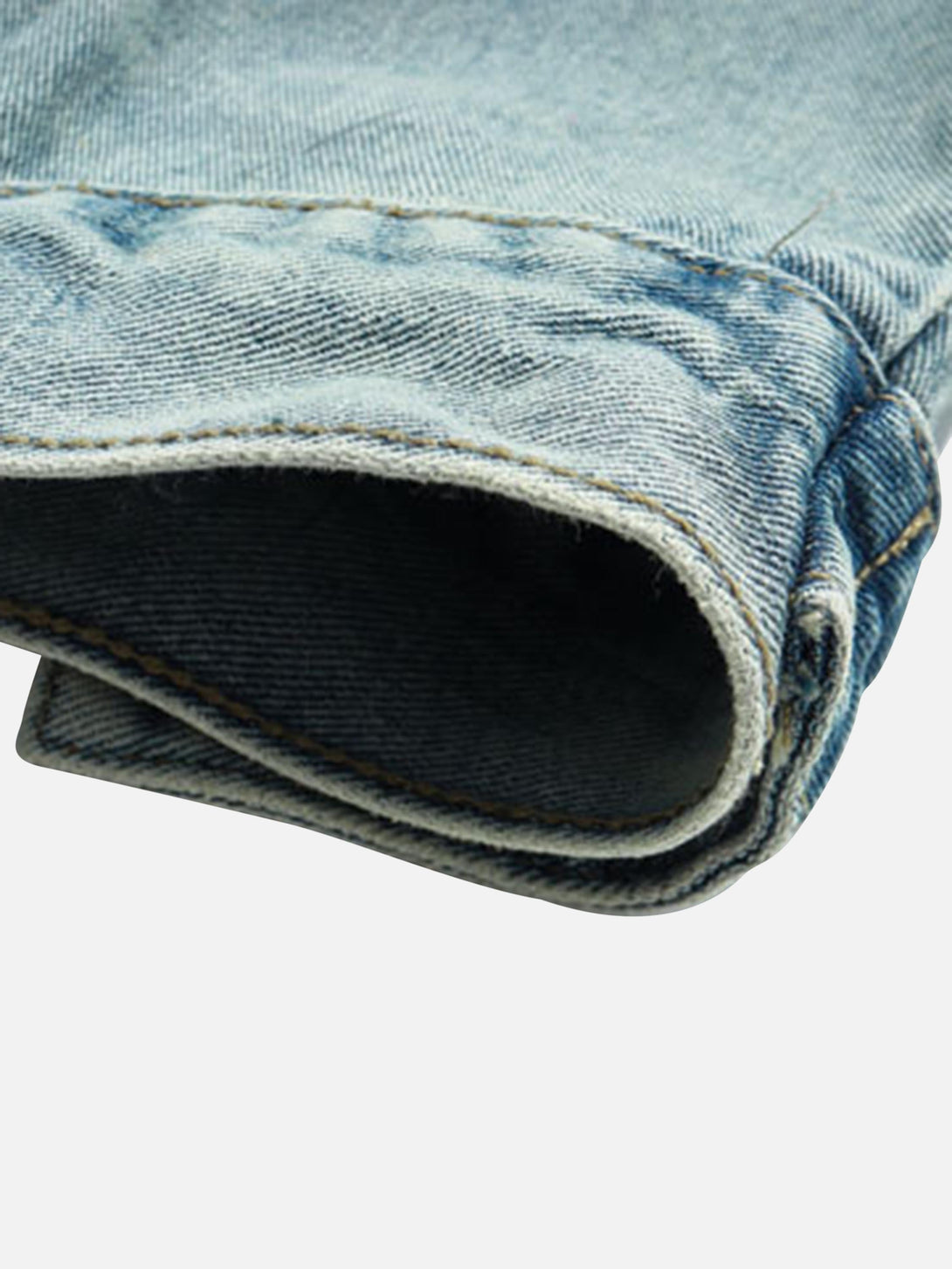 TALISHKO - High Street Washed Denim Hoodie-streetwear fashion, outfit ideas - talishko.com