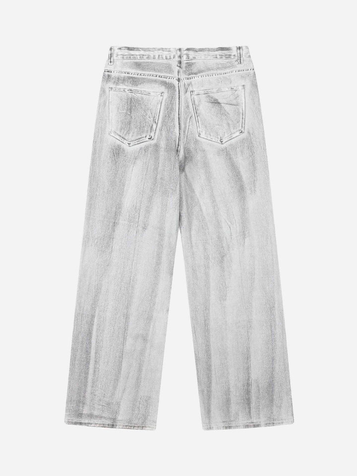 TALISHKO - Hip Hop Aged Straight Leg Jeans, streetwear fashion, talishko.com