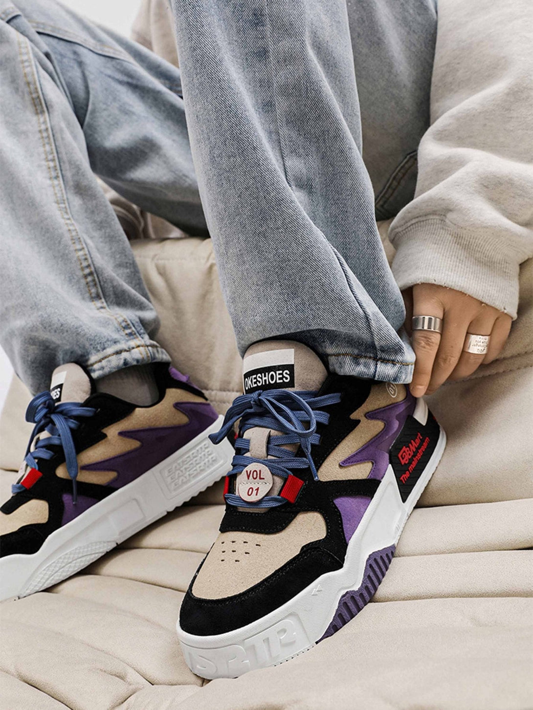 TALISHKO - Hundred Casual Skate Shoes - streetwear fashion - talishko.com