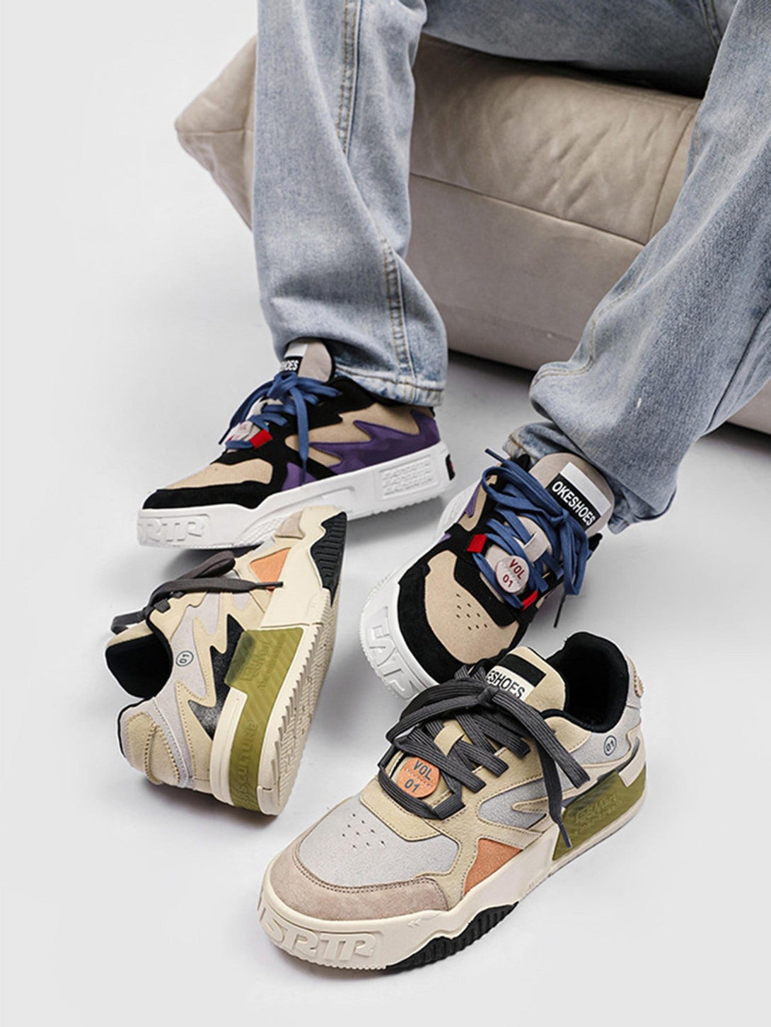 TALISHKO - Hundred Casual Skate Shoes - streetwear fashion - talishko.com