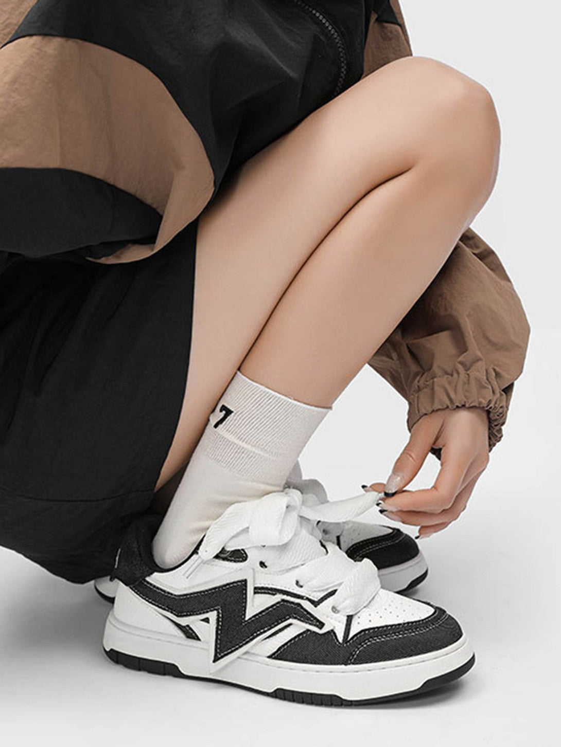 TALISHKO - Lightning Collision Color Splicing Board Shoes - streetwear fashion - talishko.com