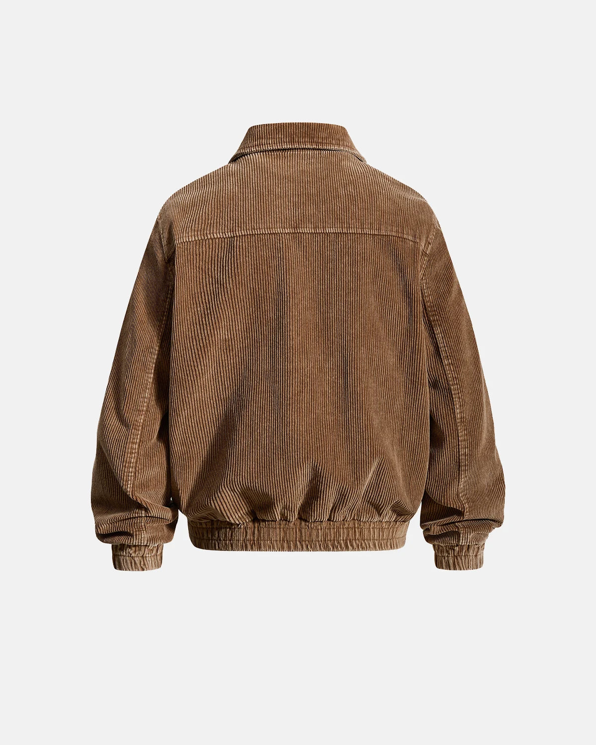 TALISHKO Metal Clasp Corduroy Boxy Jacket