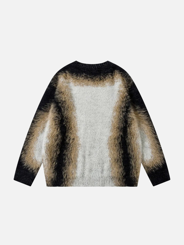 TALISHKO - Mohair Spliced Sweater - streetwear fashion - talishko.com