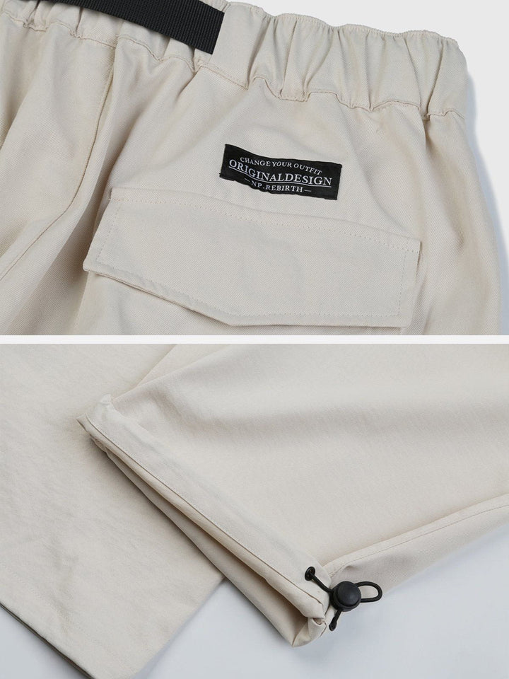 TALISHKO - Multi-pocket Webbing Cargo Pants, streetwear fashion, talishko.com