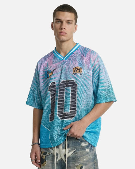 TALISHKO Oversized Mesh Football Jersey