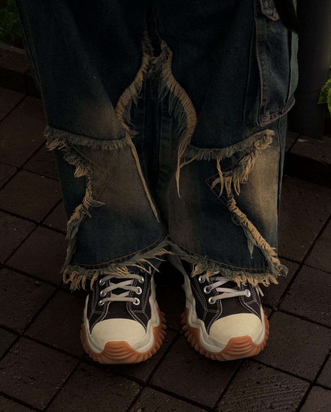 TALISHKO - Patch Embroidered Straight-leg Jeans, streetwear fashion, talishko.com
