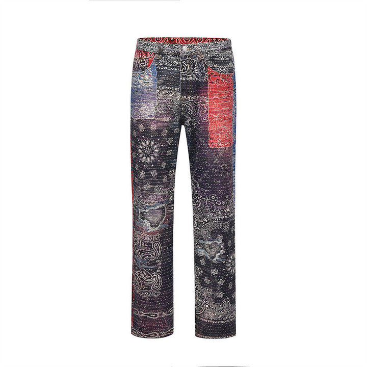 TALISHKO - Personalized Pattern Printed Jeans, streetwear fashion, talishko.com