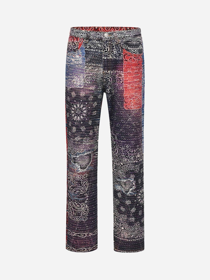 TALISHKO - Personalized Pattern Printed Jeans, streetwear fashion, talishko.com