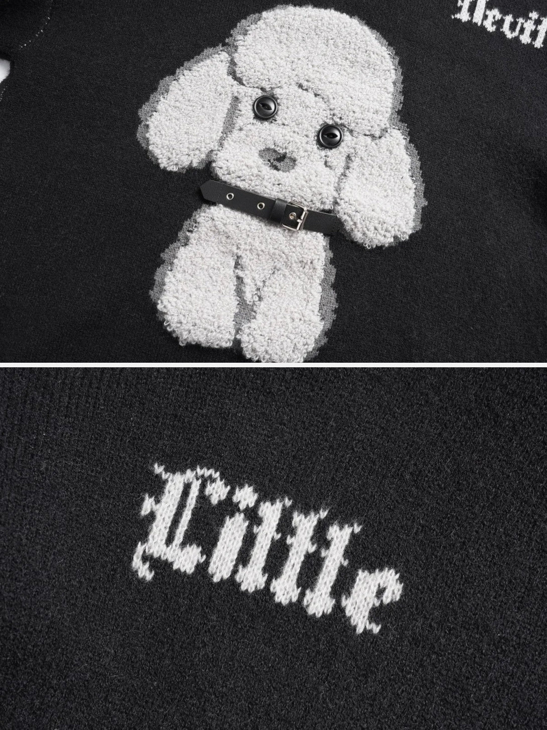 TALISHKO - Puppy Knit Sweater - streetwear fashion - talishko.com