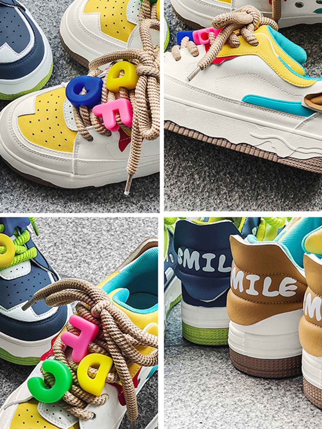 TALISHKO - Retro Casual Couple Sneakers - streetwear fashion - talishko.com