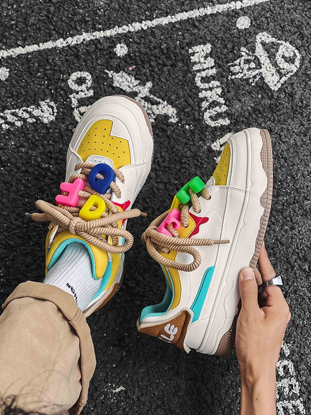 TALISHKO - Retro Casual Couple Sneakers - streetwear fashion - talishko.com