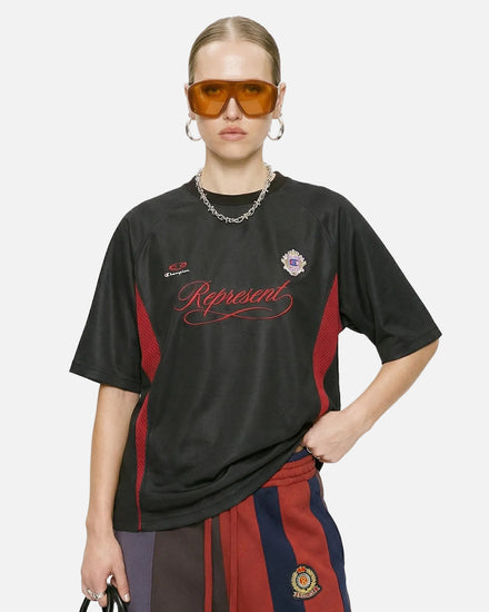 TALISHKO Retro Colorblock Football Jersey