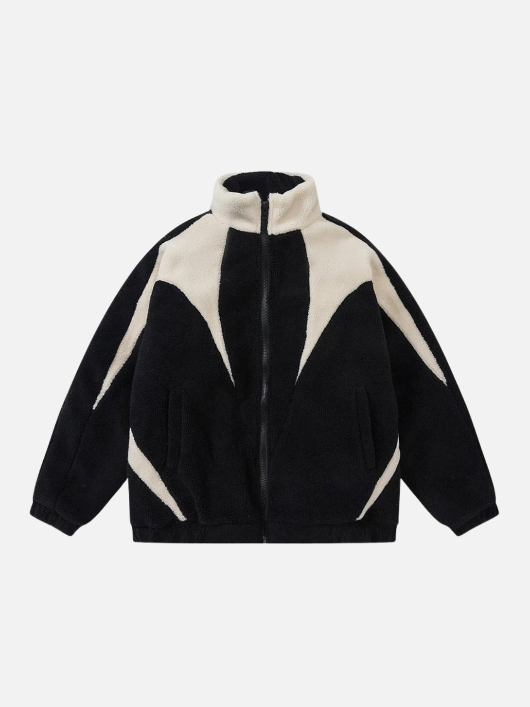TALISHKO - Retro Furry Fleece Jacket - streetwear fashion - talishko.com