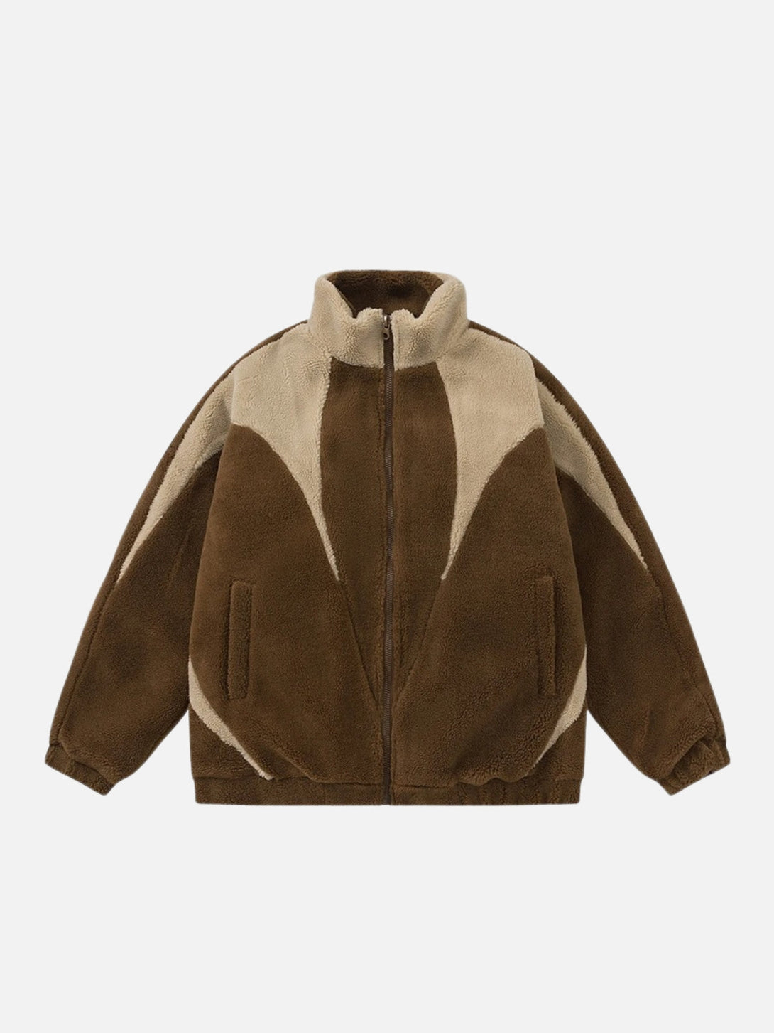 TALISHKO - Retro Furry Fleece Jacket - streetwear fashion - talishko.com
