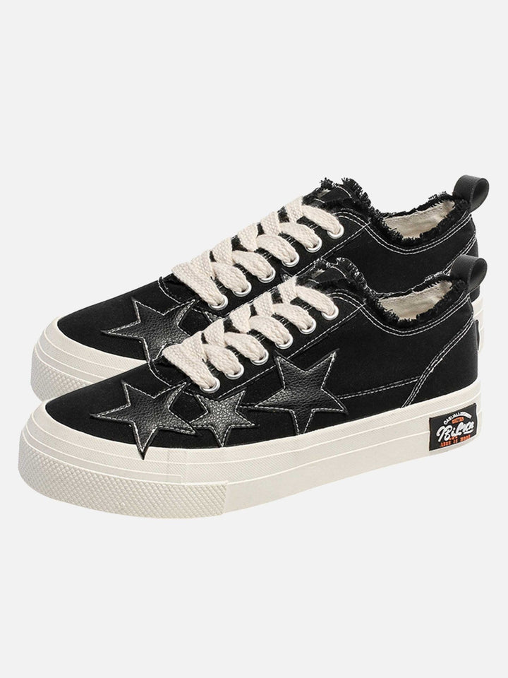 TALISHKO - Retro Star Canvas Shoes - streetwear fashion - talishko.com