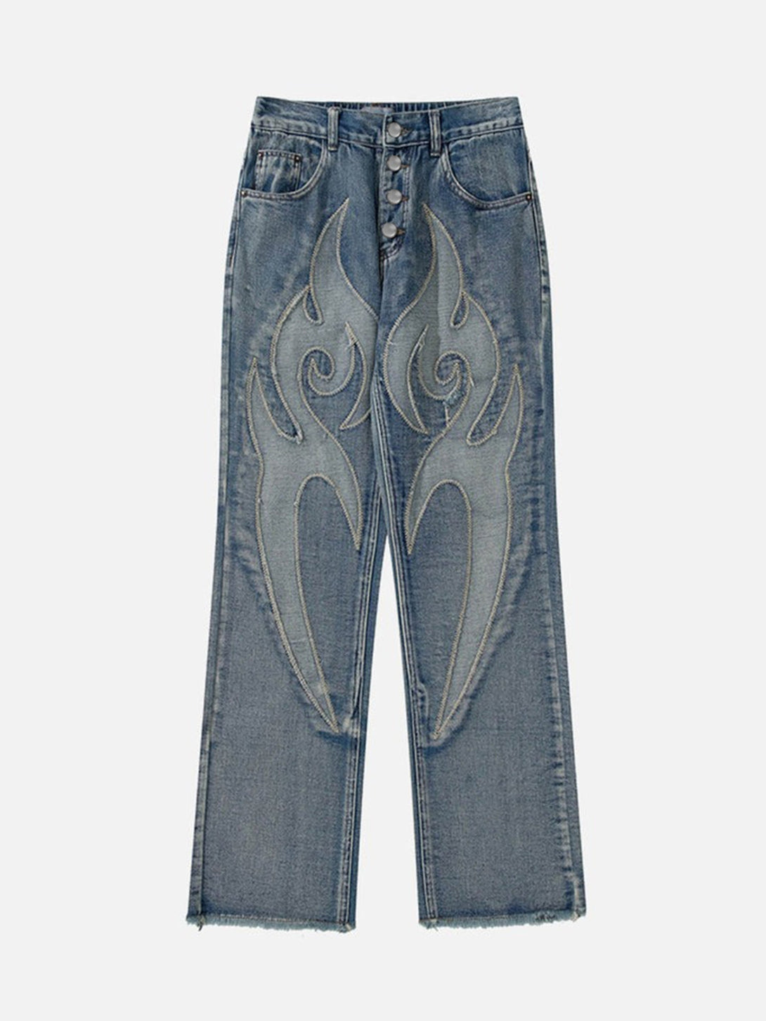 TALISHKO - Retro Straight Casual Jeans, streetwear fashion, talishko.com