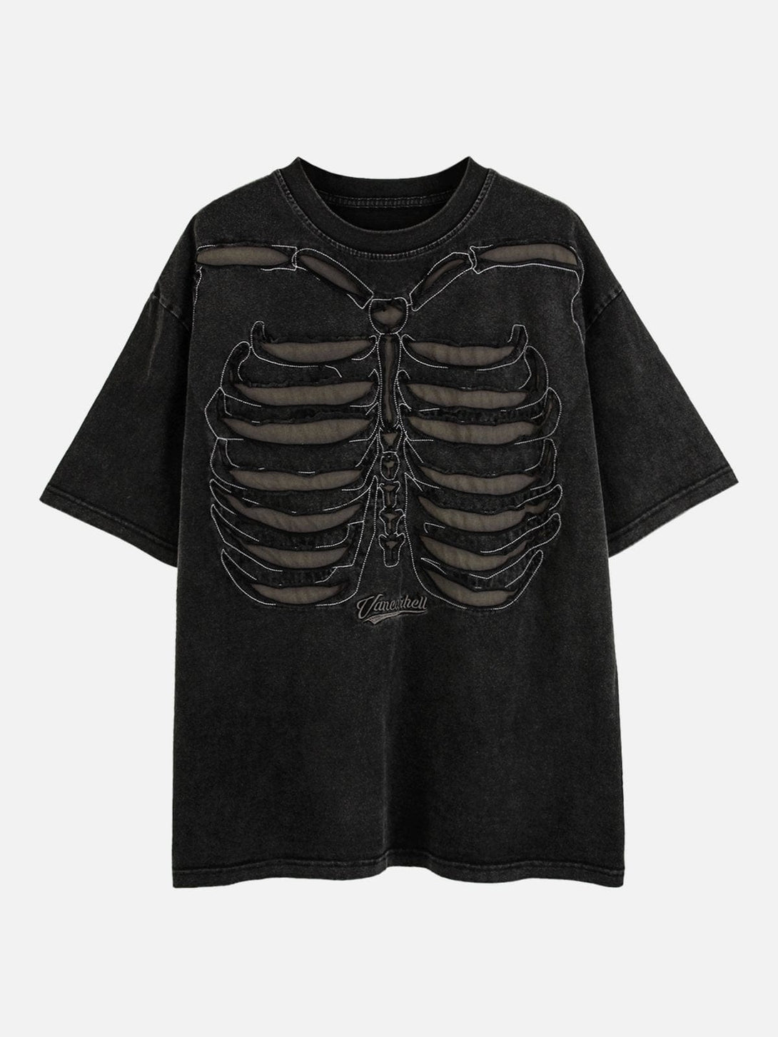 TALISHKO - Skull Distressed Wash Tee- streetwear fashion - talishko.com