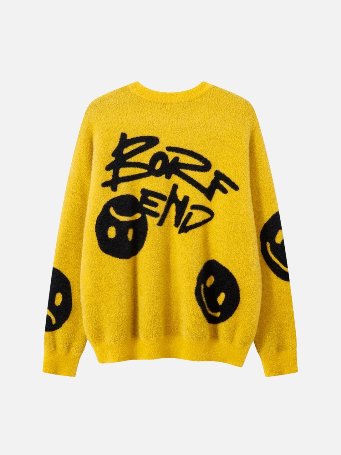 TALISHKO - Smiley Jacquard Sweater - streetwear fashion - talishko.com