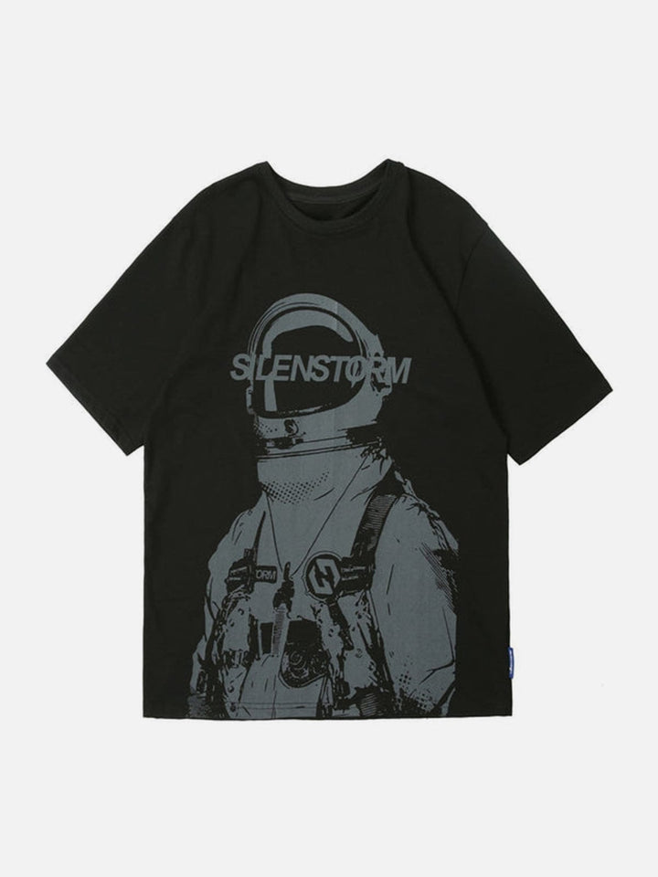 TALISHKO - Space Astronaut Graphic Cotton Tee- streetwear fashion - talishko.com