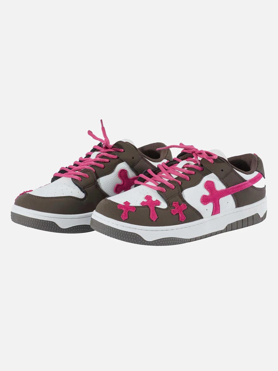 TALISHKO - Splicing Skateboard Sneakers - streetwear fashion - talishko.com