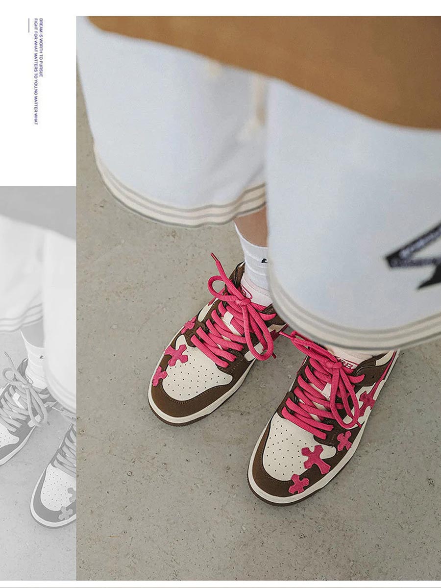 TALISHKO - Splicing Skateboard Sneakers - streetwear fashion - talishko.com