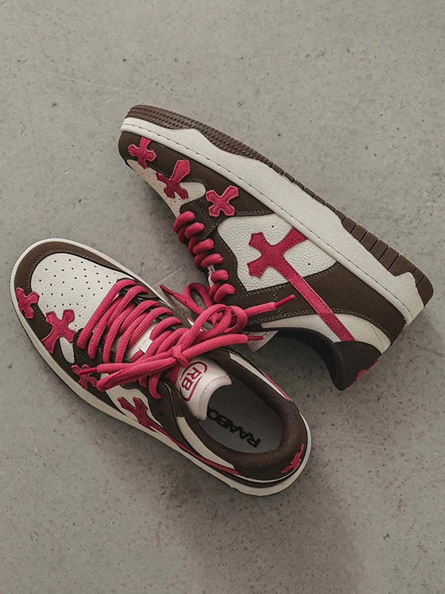 TALISHKO - Splicing Skateboard Sneakers - streetwear fashion - talishko.com