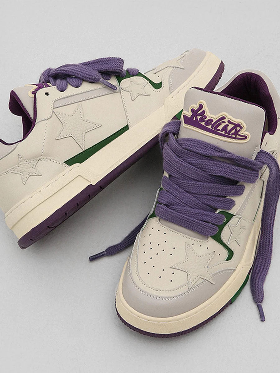 TALISHKO - Star Element Retro Sneakers - streetwear fashion - talishko.com