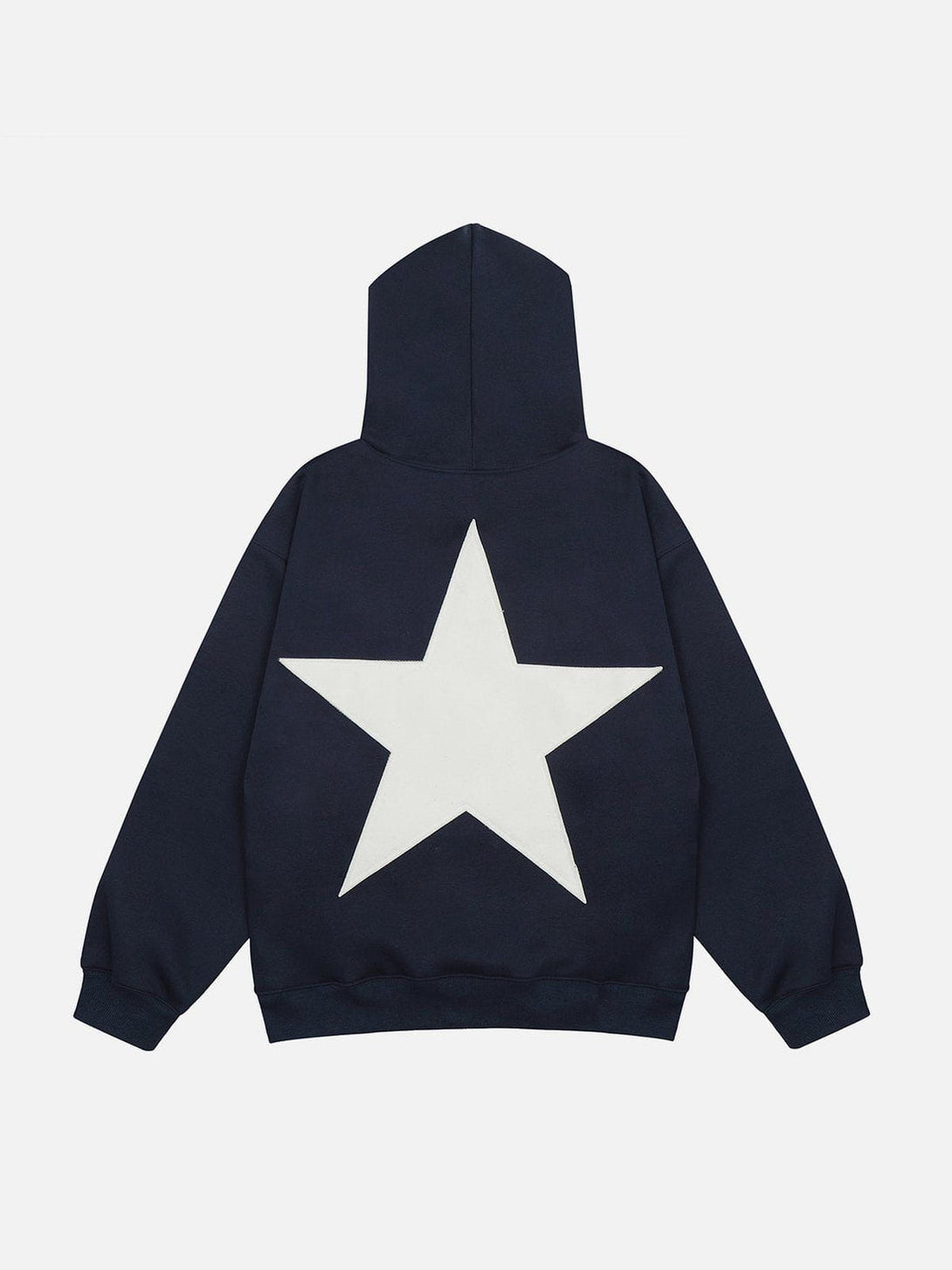 TALISHKO - Star Print Hoodie "KENVIBE" - streetwear fashion, outfit ideas - talishko.com