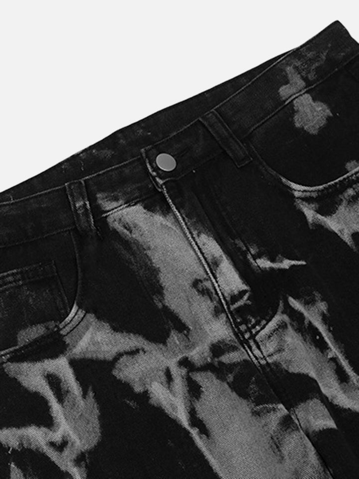 TALISHKO - Tie-Dye Graffiti Jeans, streetwear fashion, talishko.com