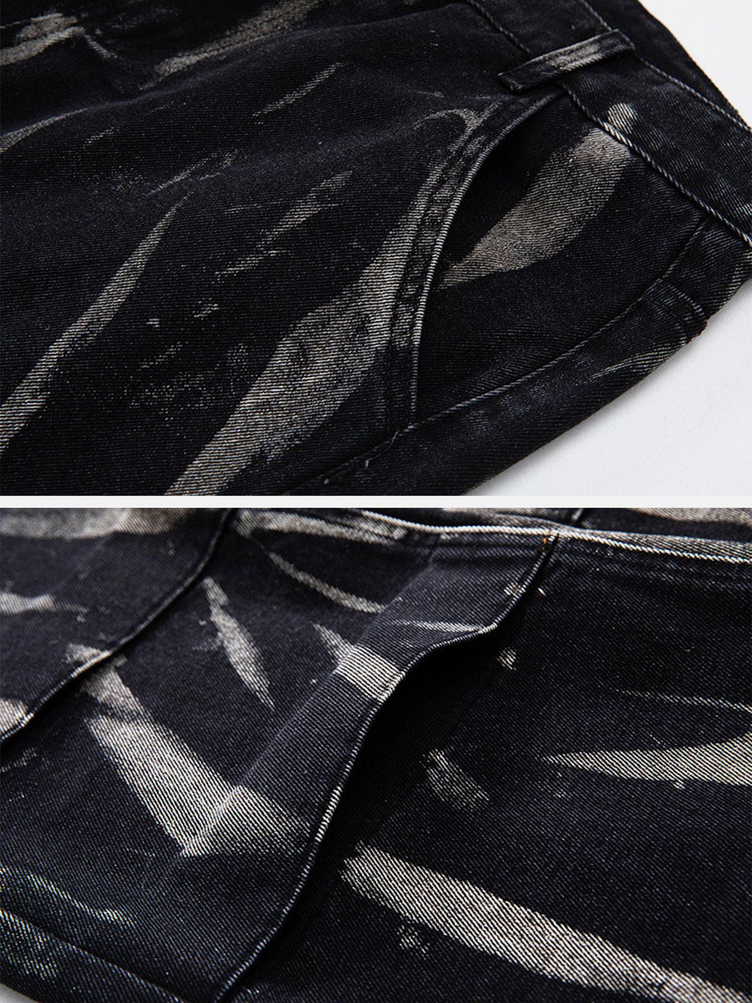 TALISHKO - Tie Dye Straight Jeans, streetwear fashion, talishko.com