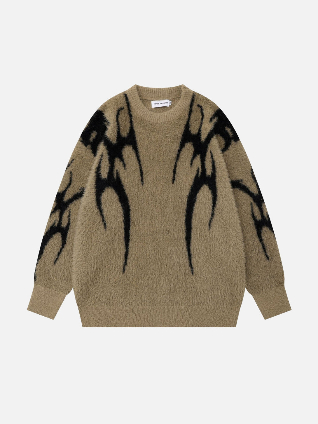 TALISHKO - Tribal Jacquard Knit Sweater - streetwear fashion - talishko.com