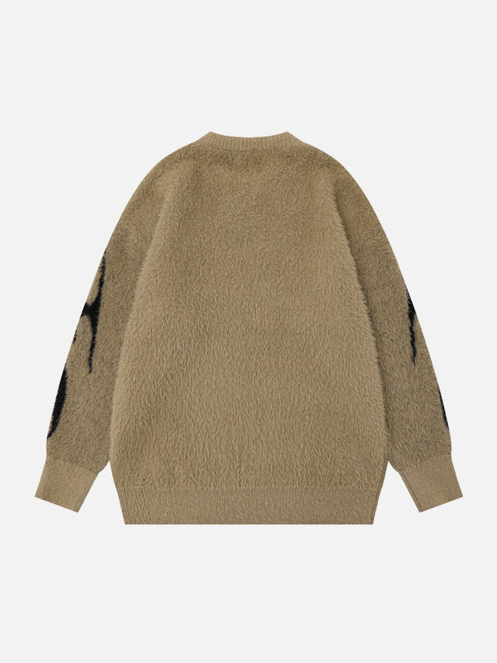 TALISHKO - Tribal Jacquard Knit Sweater - streetwear fashion - talishko.com