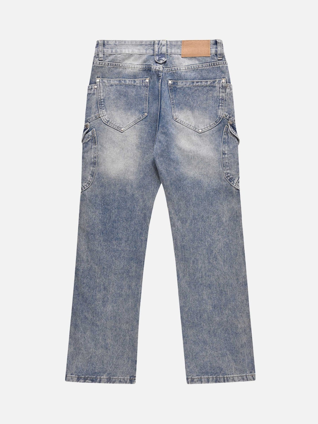 TALISHKO - Versatile Multi-pocket Straight-leg Jeans, streetwear fashion, talishko.com