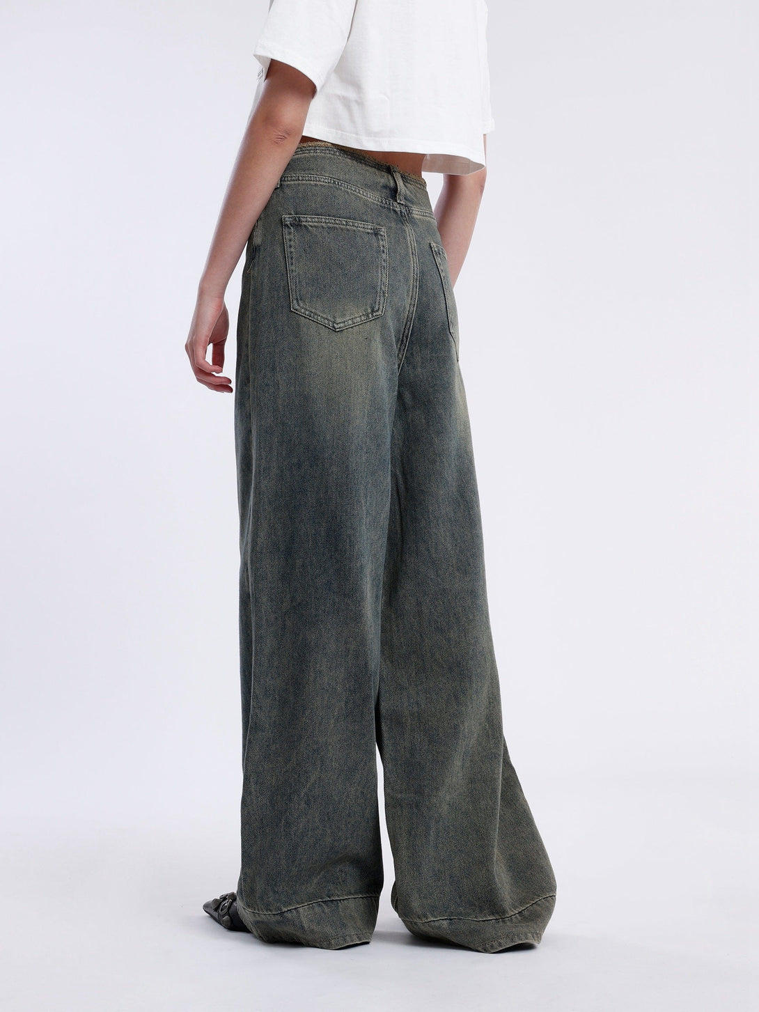 TALISHKO - Vintage Hight waist Jeans, streetwear fashion, talishko.com
